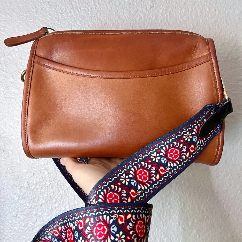 1990s COACH Vintage Austin Leather Bag Convertible Crossbody Purse Clutch USA - Picture 5 of 16